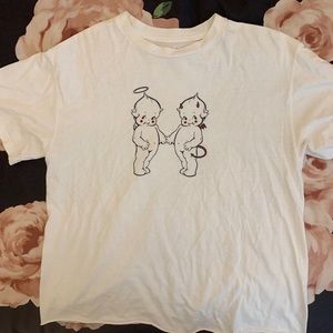 EXTREMELY RARE BRANDY MELVILLE ANGEL AND DEVIL TOP